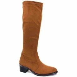Adige Diane Daim Stretch Noix Couleur Marron -Adige Soldes 21072782 500 C